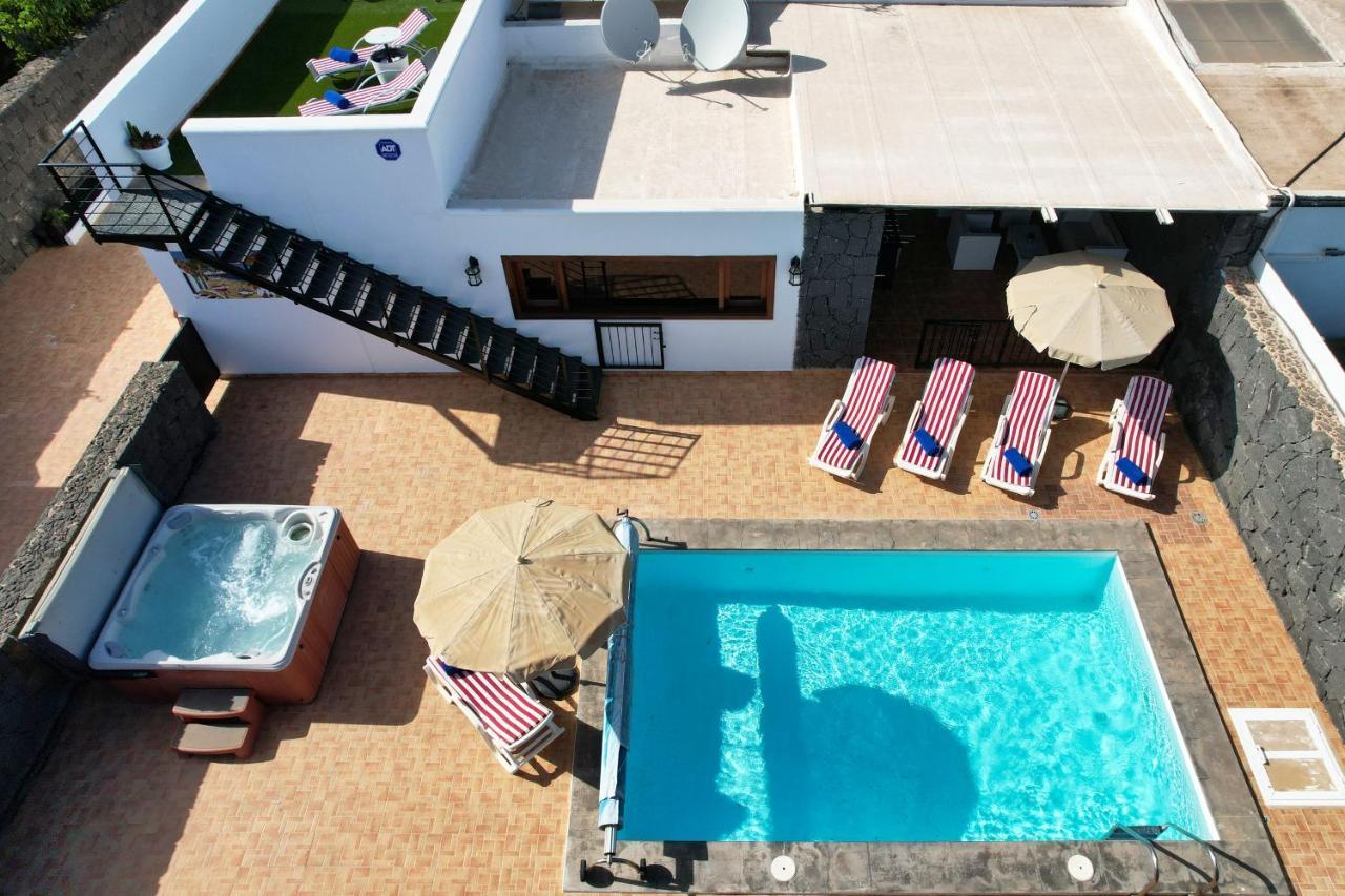Villa Aurelia-Pool, Jacuzzi And Solarium Playa Blanca  Exteriör bild